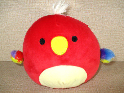 Squishmallows Paco The Parrot 5'' Red Stuffed Animal Ultrasoft Bird Toy Plush