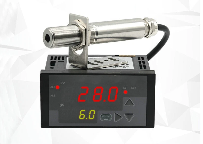 Industrial Online Non-contact Infrared Temperature Controller Thermometer  Sensor