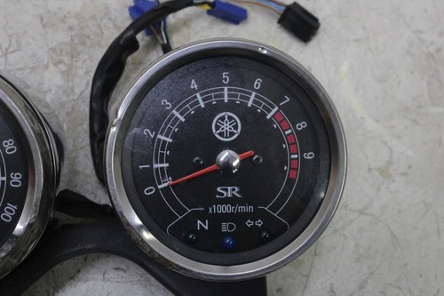 15-18 YAMAHA SR400 OEM MEDIDORES VELOCÍMETRO TACH - Imagen 3 de 15