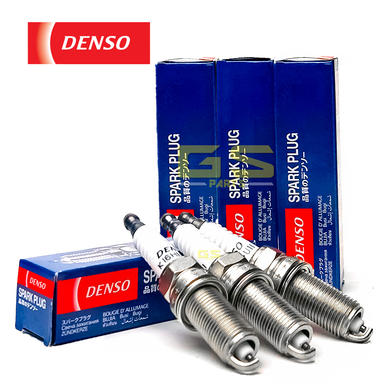 4 DENSO Candles For Fiat 500 Panda Grande Punto Alfa Mito Lancia Ypsilon 1.2 1.4