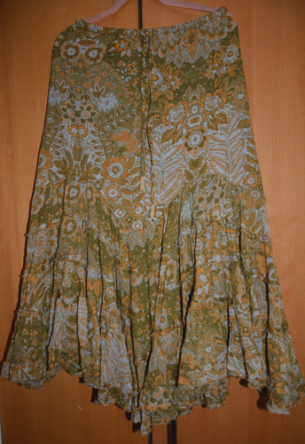 Free People Calista Boho Printed Maxi Skirt XS - Picture 2 of 7