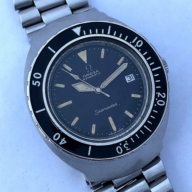 OMEGA Seamaster Men's Black Watch - 166 