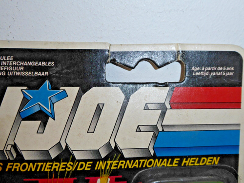 Gi Joe - Blister vintage Belgique - Crazylegs Staccato - MOC (C251) - Afbeelding 2 van 7