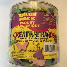 Creative Hands Fun Bug Foam Shapes Value Pack