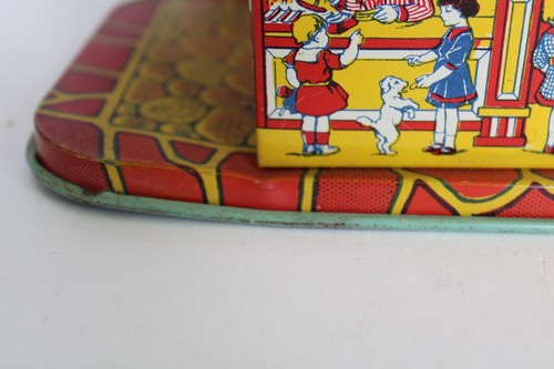 Vtg 1930's J. Chein Tin Lithograph Ferris Wheel Wind Up Toy w/ Box, #172 (Works) - Picture 20 of 24