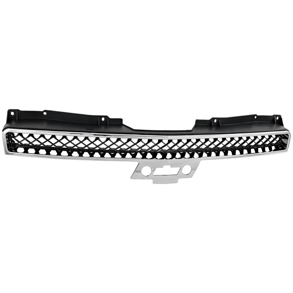 New Front Upper Grille Chrome Fits 2007-2014 Chevrolet Tahoe 2007-2013 Avalanche Foto 3 de 4