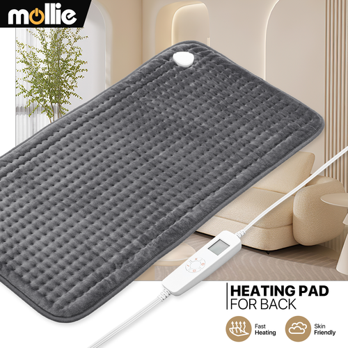 33"x17" Electric Heating Pad 6 Heat Levels Muscle Cramp Back Pain