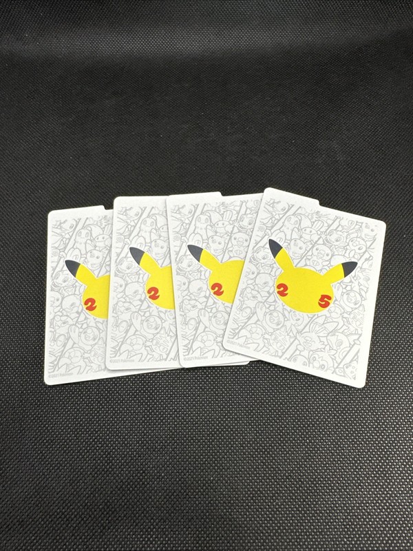 2021 Pokemon Celebrations Card Dividers 4 Per Order