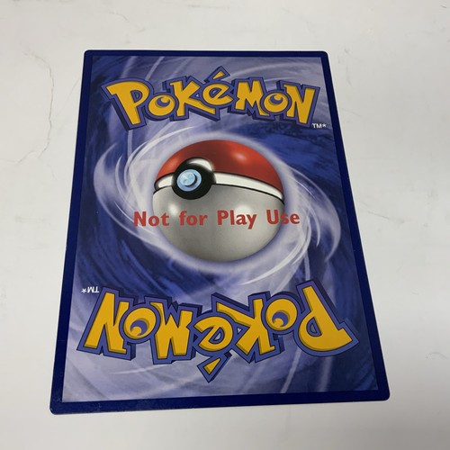 Jumbo Gran Tamaño Pikachu Top Deck Promo 2000 No Para Uso Jugable - Imagen 3 de 3