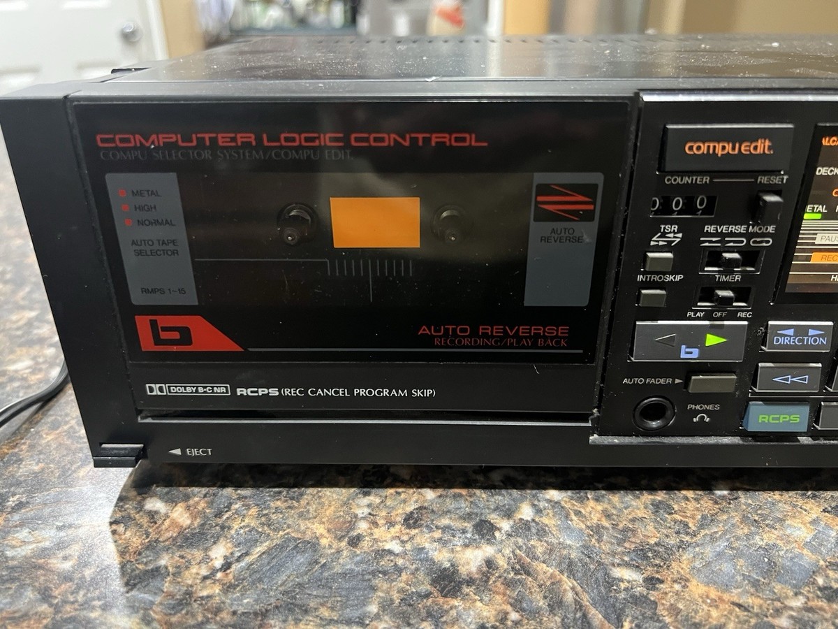 Sansui D-95WR Compu-Synchro Double Reverse Cassette Deck | eBay