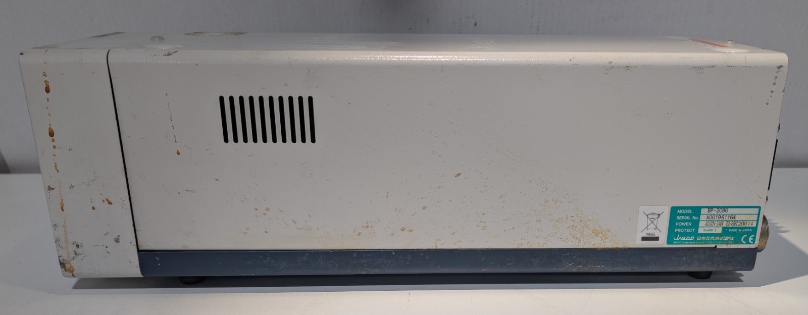 Jasco BP-2080 Plus Automatic Back pressure Regulator Power Tested