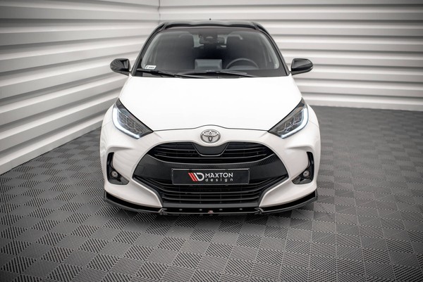 Front Ansatz V.2 FüR Toyota Yaris Mk4 Schwarz Spoilerschwert Frontspoiler Ansatz-image