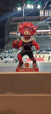New Benny The Bull Anime Bobblehead From Windy City Bulls' 1/2/2026 Game v Magic