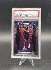 2017 Panini Prizm Bam Adebayo Fast Break Prizm Purple /75