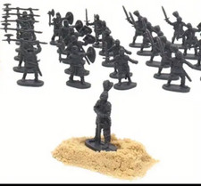 Dnd minifigures, Medieval Soldier Figurines