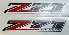Z71 Off Road Decals For Chevy Silverado 2014-2018 Bedside Truck Stickers Mbred