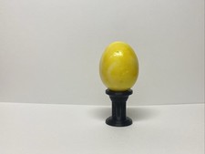 Vintage Golden Yellow/Marble Solid Egg