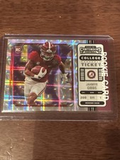 2023 Chronicles Contenders Draft Picks College Ticket Pink  #8 Jahmyr Gibbs RC