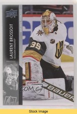 2021-22 Upper Deck Extended Series French Laurent Brossoit #654 READ 0xd7