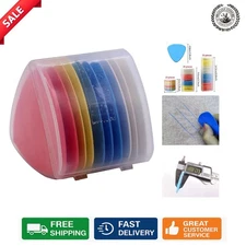 Precision Triangle Tailors Chalk - 10 Colors & Clear Marker for Quilting Tasks