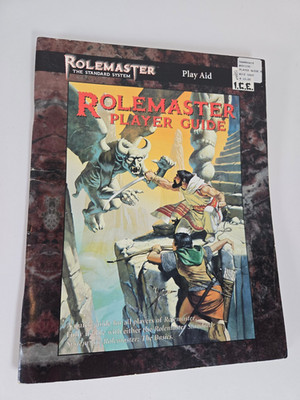 Rolemaster Player Guide #5503 1995 RPG Booklet Vintage 1st Edition Print RPG