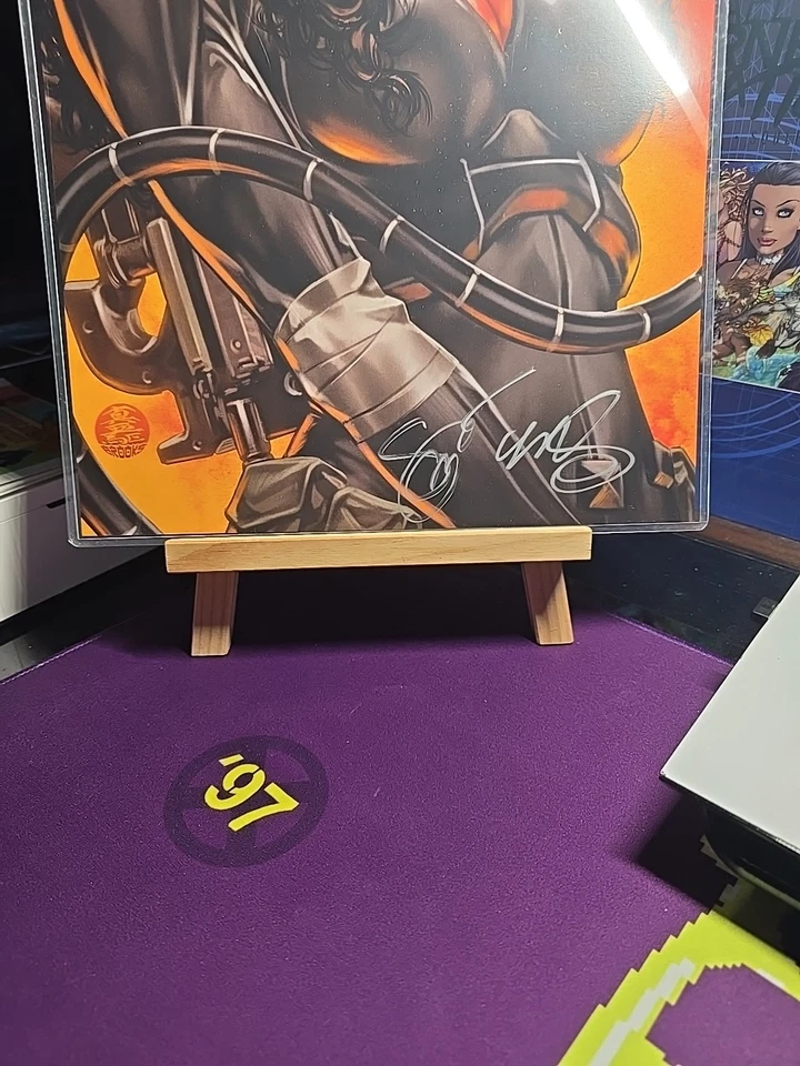 ABSOLUTE BATMAN 11X17 IMPRESIÓN FIRMADA MARK BROOKS & SCOTT SNYDER CERTIFICADO DE AUTENTICIDAD NYCC 2O25. Foto 4 de 4