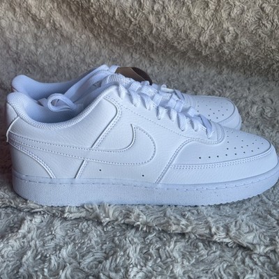 Size 10 - Nike Court Vision Next Nature Low Triple White