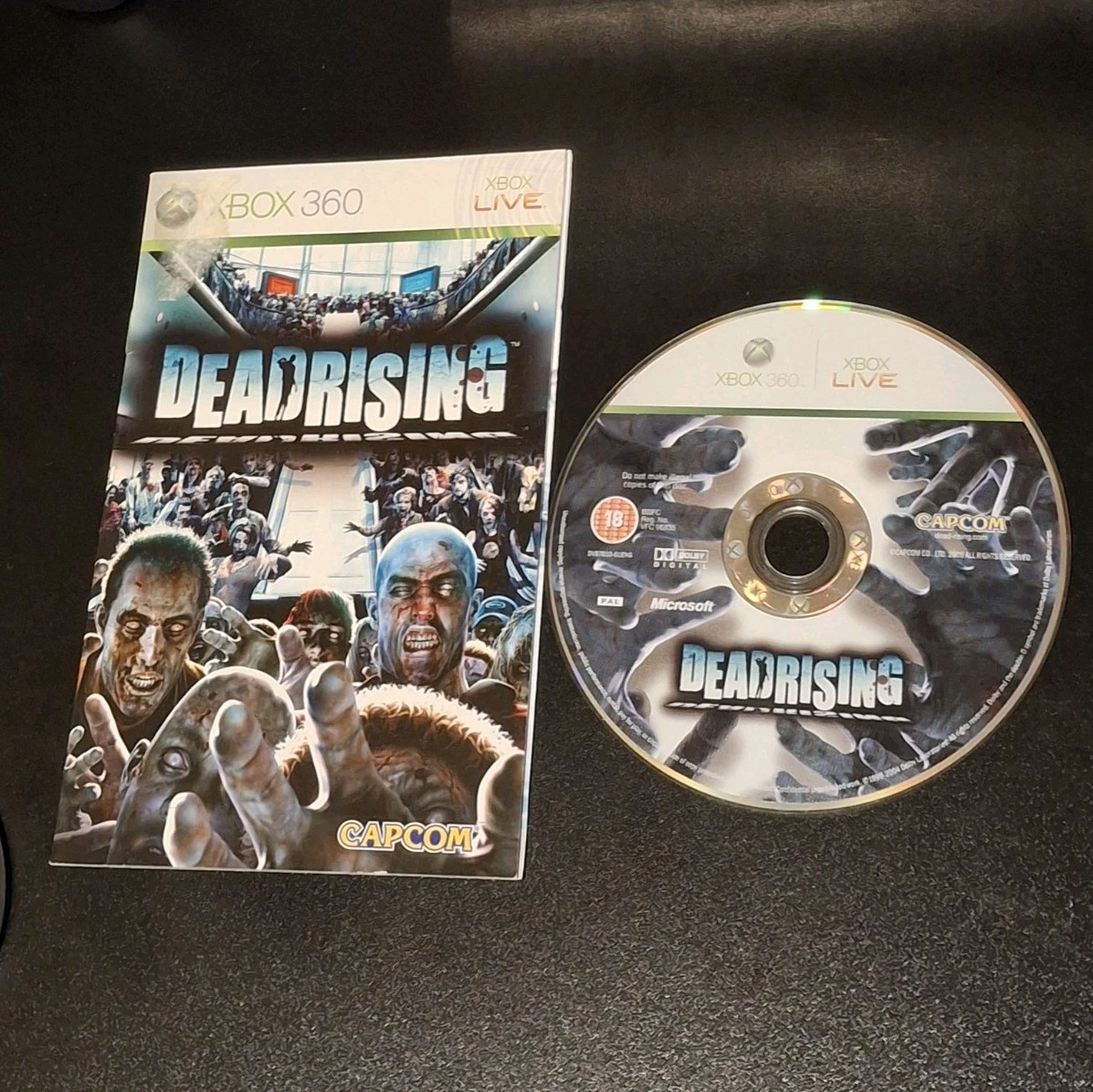 Dead Rising - Xbox 360 - Manual + Disc ONLY