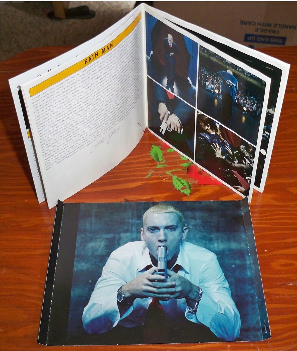 EMINEM: ENCORE 2 CD SET, 23 TRACKS w/28 PAGE BOOKLET, BACK INSERT