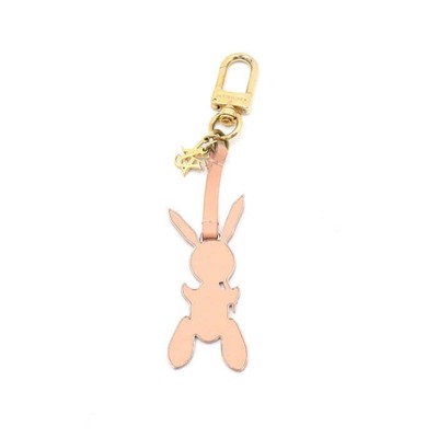 Porte-clés lapin Louis Vuitton 2024 Jeff Koons Masters édition limitée et breloque...