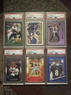 18 Graded Card Lot - NFL Football Cards - PSA Brady Burrow Lamar Hurts Tua Love