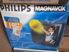 VTG 19 Philips Magnavox PR1910b Retro Gaming CRT TV W Remote And Manual NOS