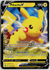 Pokémon TCG Pikachu V SWSH061 Promo Stella Nera Ottimo Italiano