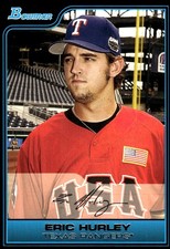 Eric Hurley 2006 Bowman Draft Picks & Prospects #FG29 Rangers MLB READ FREE SHIP