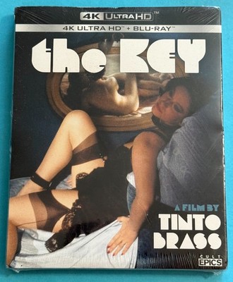 The Key 1983 4K UHD Blu-ray Tinto Brass!! Cult Epics!! Stefania Sandrelli!!