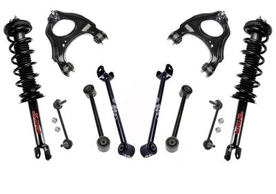 Rear Complete Struts 8 Pcs Chassis Kit Rear Arms & Links For Honda Accord 08-12
