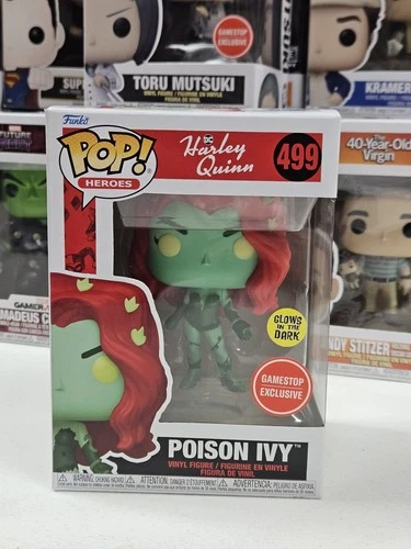Funko Pop! DC Universe - Poison Ivy #499 Glow GameStop Exclusive