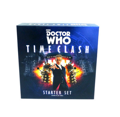 Doctor Who Time Clash Starter Set Cubicle 7 Spiel Game Jeff Tidball TOP SELTEN