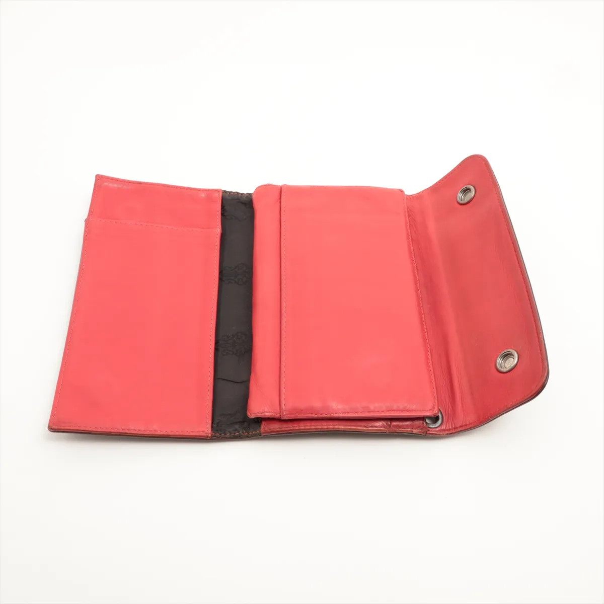 Chrome Hearts Wave Wallet Leather Camouflage cross ball button Yogore Peeling Th thumbnail 5