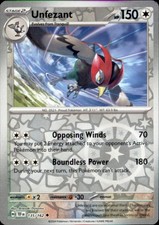Pokemon Unfezant 135/162 Temporal Forces Reverse Holo 3 Card Lot
