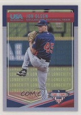 2018 Panini USA Baseball Stars & Stripes Longevity Holo Foil 63/99 Jon Olsen z6b