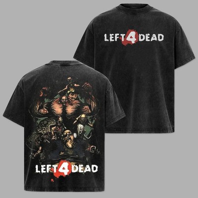 Left 4 Dead T-Shirt   Valve Zombie Game Tee, Retro Y2K Gaming Shirt, Y2K style