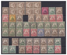 =Lot German colonies Neu-Guinea / Karolinen / Marshall-Inseln / Samoa / Togo=