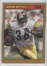2005 Topps Bazooka Gold Jerome Bettis #36 HOF 0o8k