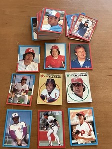 1982 Topps Baseball Sticker Lot