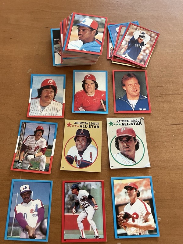 1982 Topps Baseball Sticker Lot