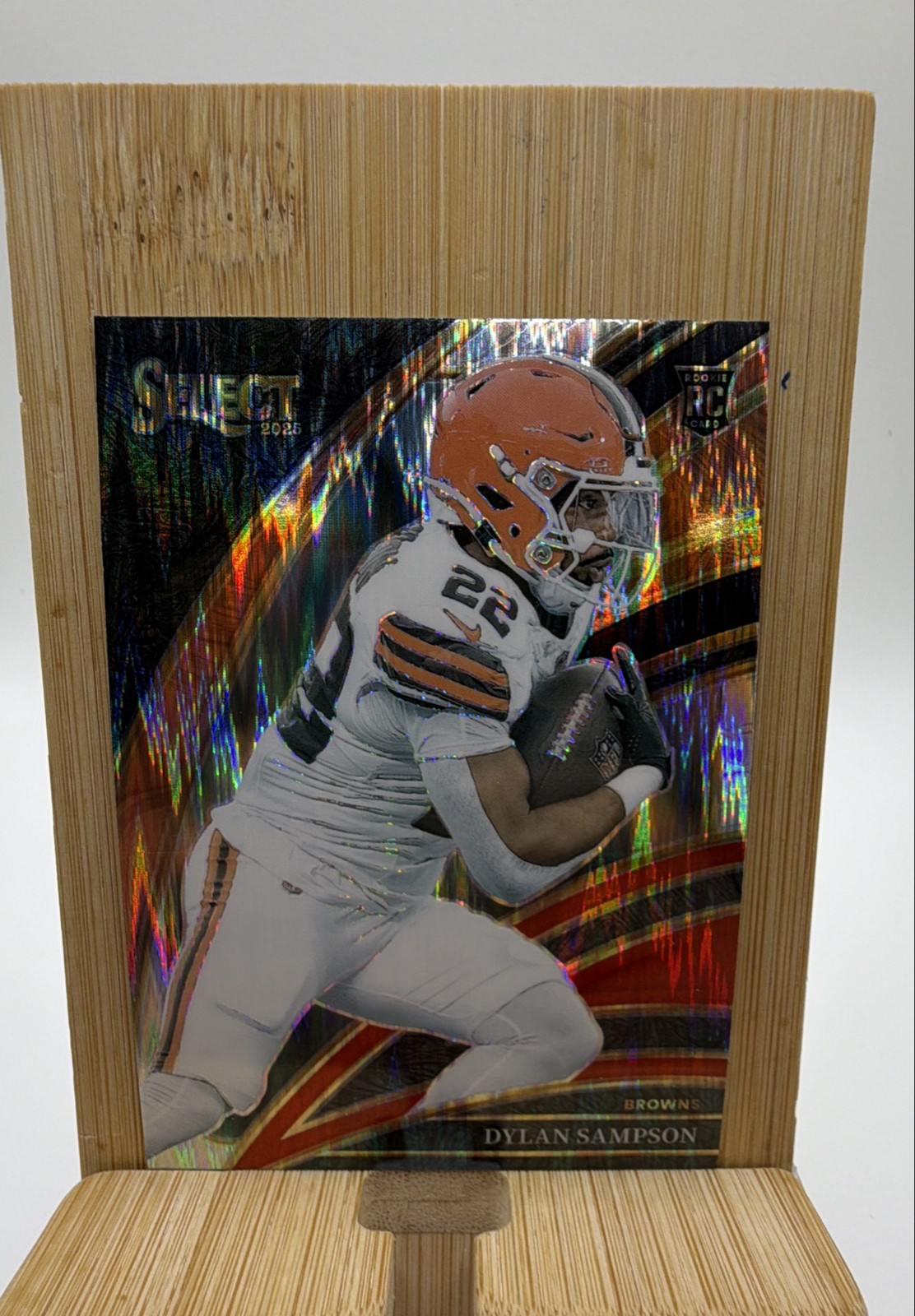 2025 Panini Select - Club Level Dylan Sampson #255 Red Shock Prizm /249 (RC)