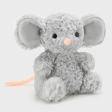 Yummy Mouse Soft Plush Toys Gray Stuffed Animal Toy Gift