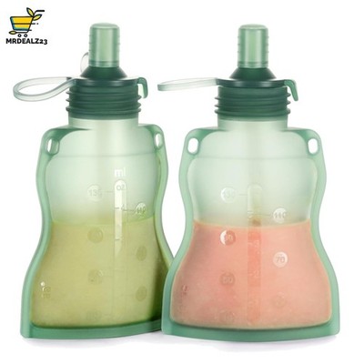 Optimale Fütterung für Babys: Haakaa 130ml Silikon Beutel - Sicher und Praktisch