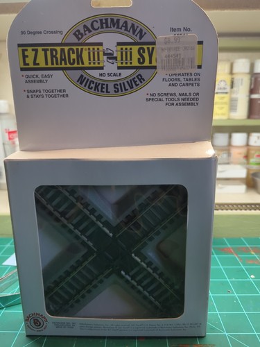 #372 Bachmann 44541 escala HO E-Z pista 90 grados cruce | Zustand: New